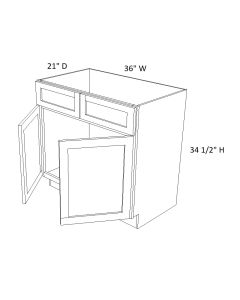 Slim Shaker Alabaster - VSB36